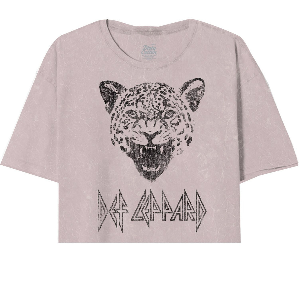 Def Leppard 1 Color Oversize Womens T Shirt